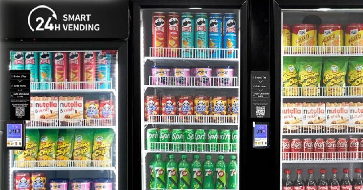 AI smart coolers | smart vending | MachinSnack Vending